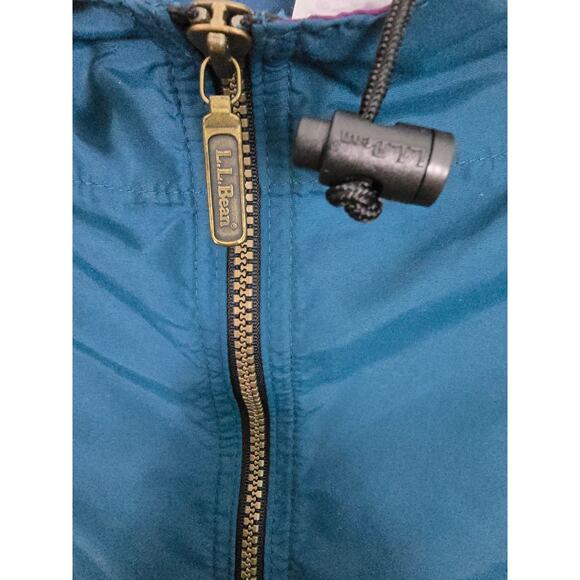 Vintage 90s L.L.Bean Colorblock Pullover Anorak Hooded Half-Zip Men’s Made USA L - Picture 8 of 12